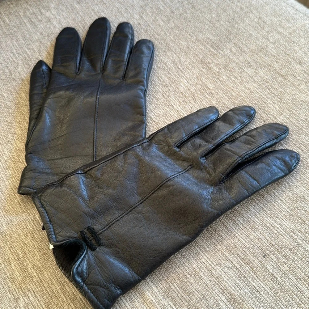 Thinsulate leather gloves